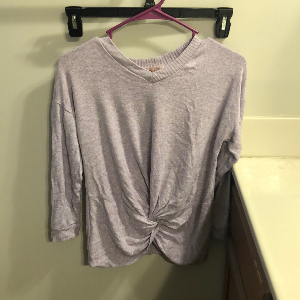 Purple kids sweater